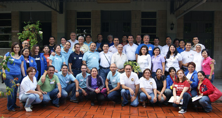 Cooperadores de Guatemala, Honduras y El Salvador se reunieron en el Centro Rinaldi. 