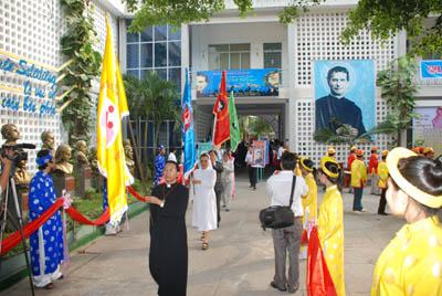 Bienvenida de las reliquias de Don Bosco en Vietnam.