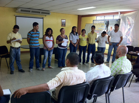Gobierno estudiantil 2012. Centro Juvenil Don Bosco. 