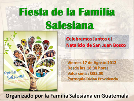 Fieesta de Familia Salesiana. Guatemala. 
