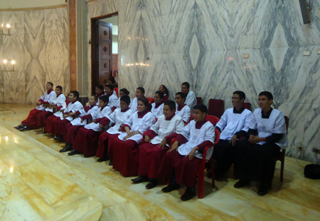 Grupo vocacional pequeño clero
