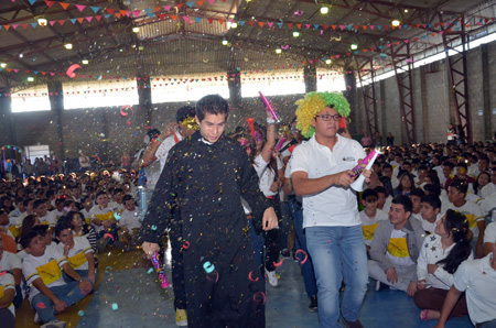 Fiesta a Don Bosco en el Ricaldone. 