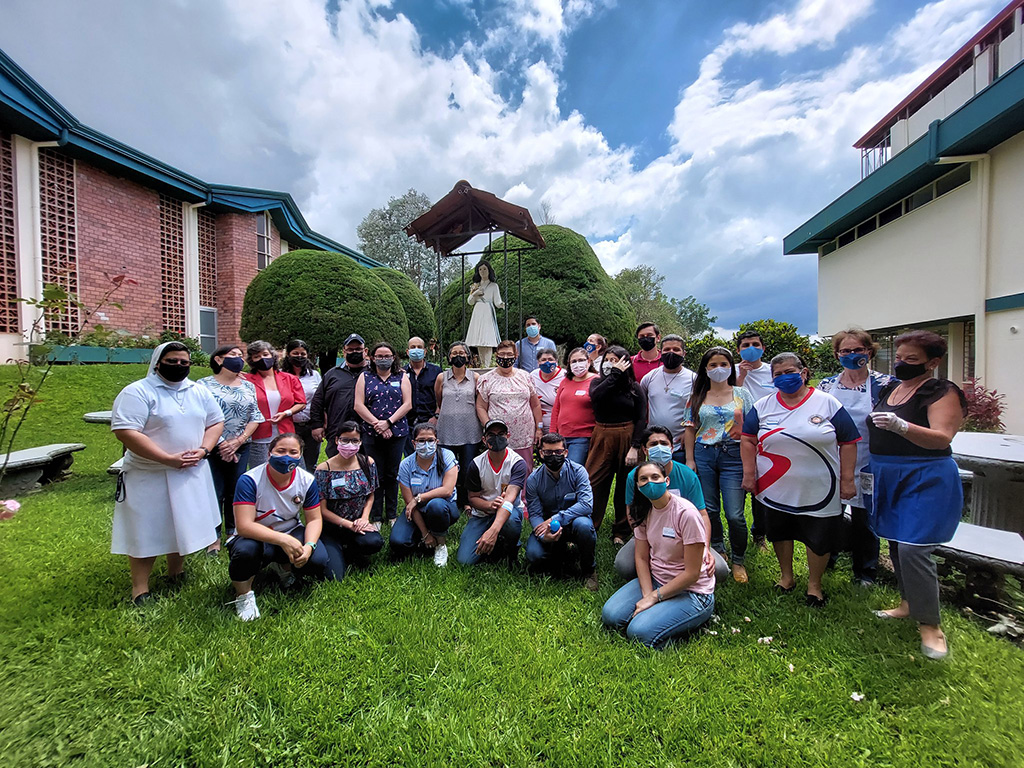 Aspirantes a Salesianos Cooperadores de Costa Rica. / Fotografía: Fabricio Umaña, SSCC