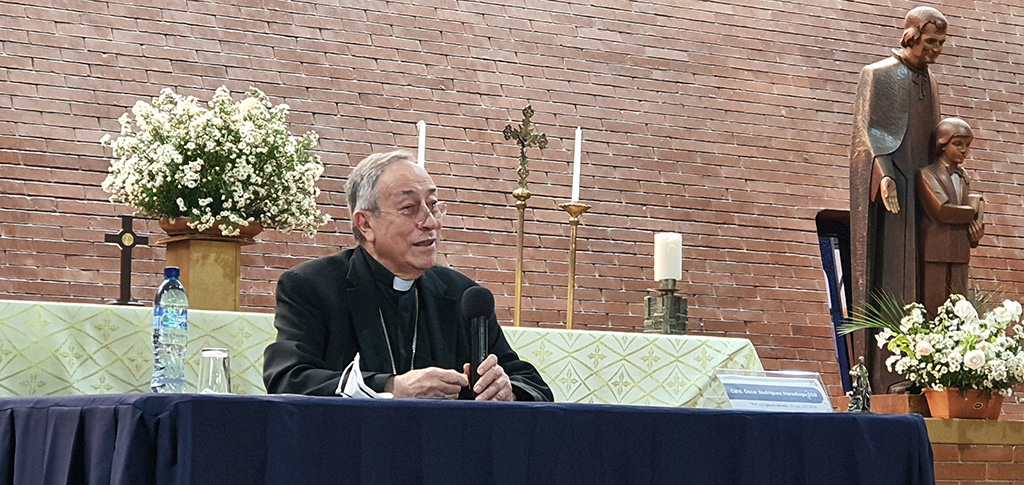 Cardenal Óscar Andrés Rodríguez Maradiaga, sdb. 