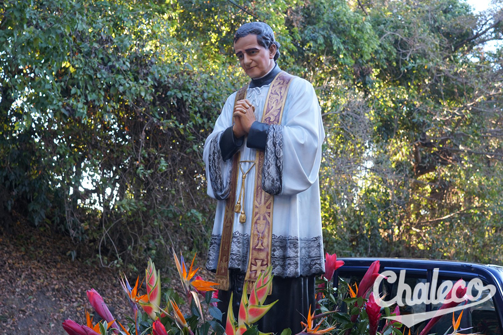 Los estudiantes celebraron agradecidos a Dios por Don Bosco y jubilosos por los 125 años de presencia salesiana en Centroamérica.