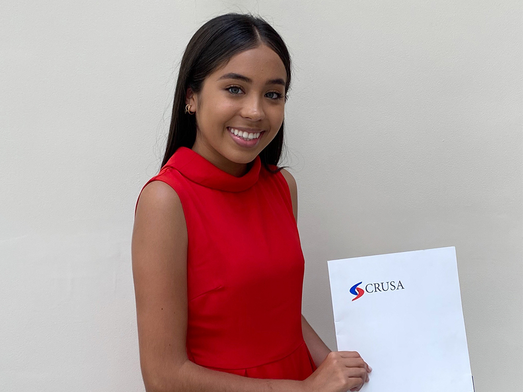 Alyssa Cerdas Cascante, estudiante de CEDES Don Bosco, Costa Rica.