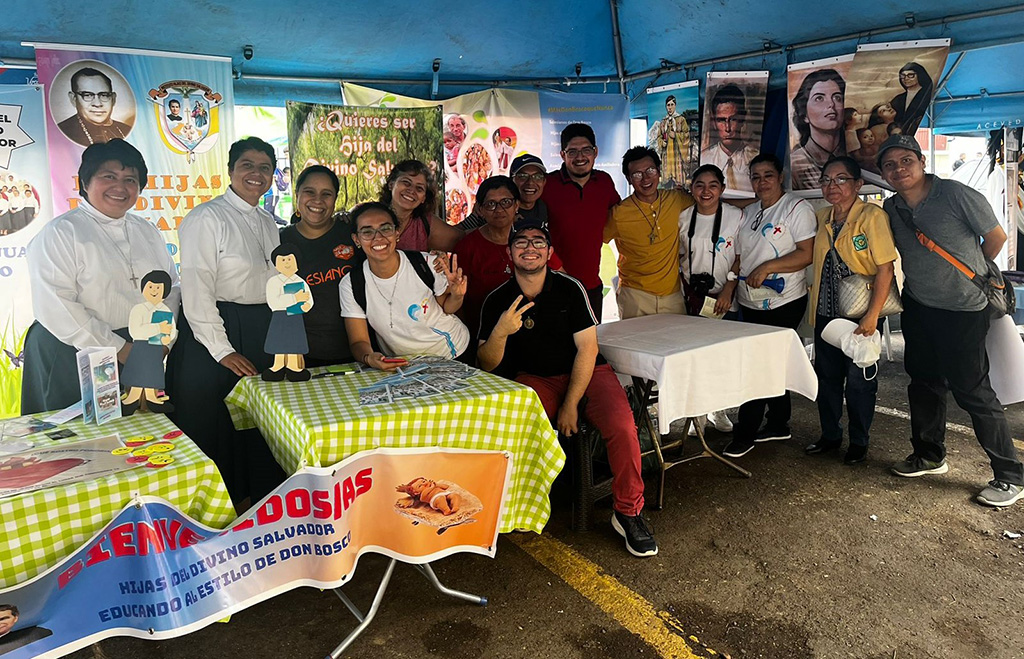 La Familia Salesiana de El Salvador se hizo presente en la Jornada Nacional de la Juventud.