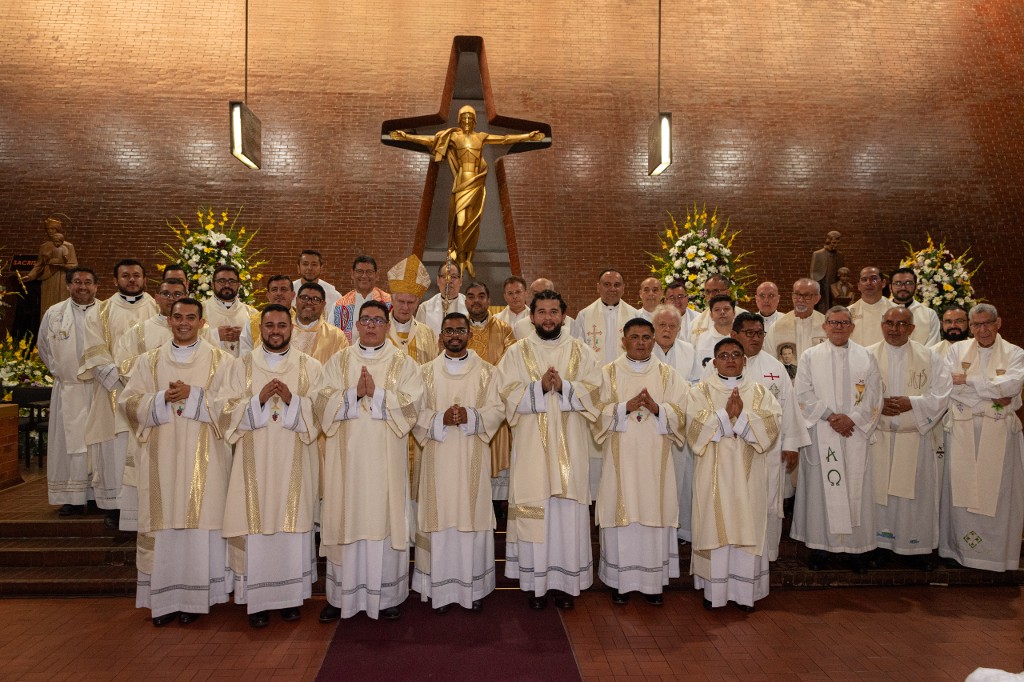 Nuevos hermanos salesianos fueron ordenados diáconos, pertenecientes a la Inspectoría de Centroamérica y de Colombia.