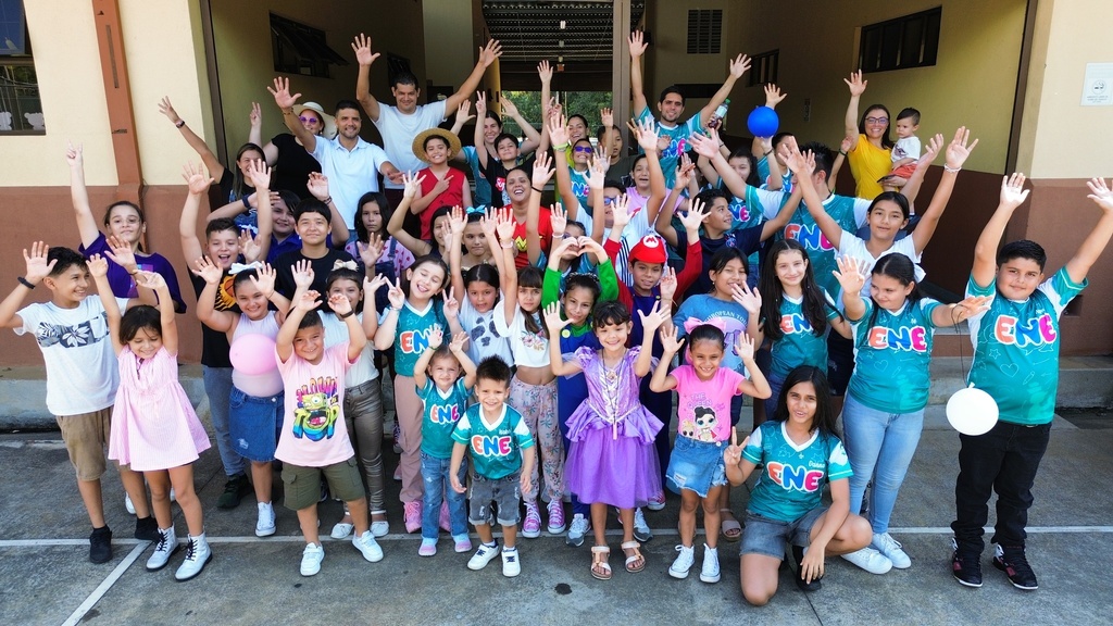 Animado festejo por segundo aniversario de ENE. El grupo ENE inició en el Centro Don Bosco el 6 de marzo del 2022.