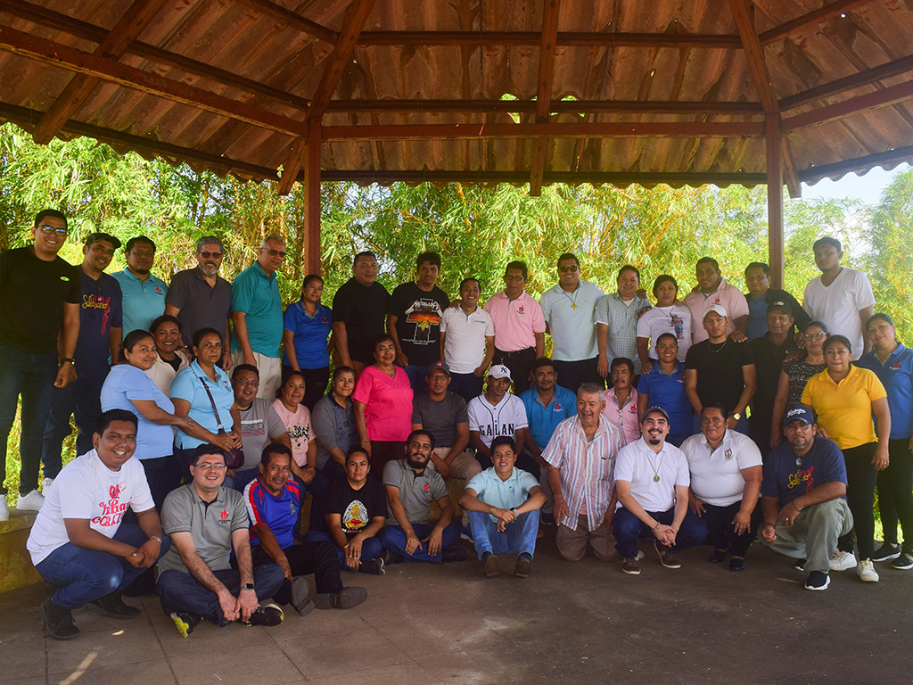 Colaboradores de la obra salesiana de Masaya, Nicaragua - 2024.