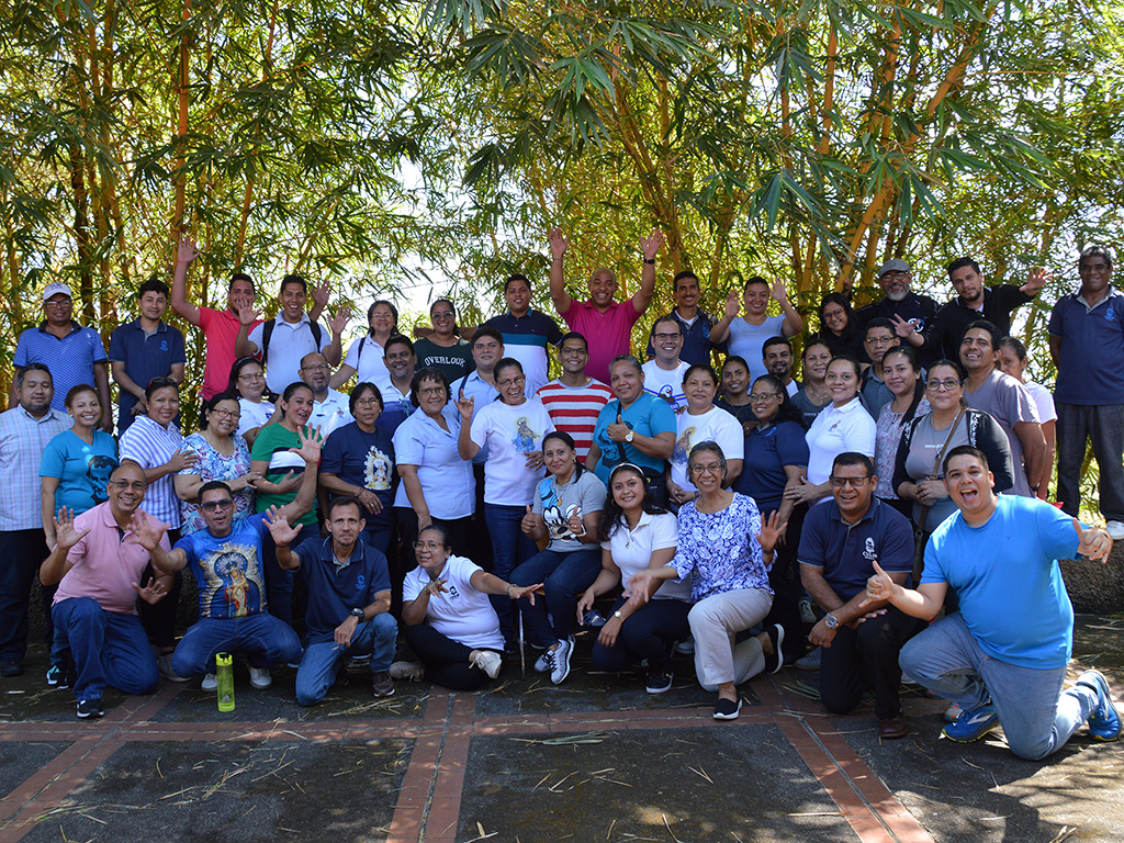 Colaboradores de la obra salesiana de Granada, Nicaragua - 2024.