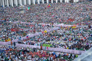 Jóvenes del mundo en el Jubileo 2025.
