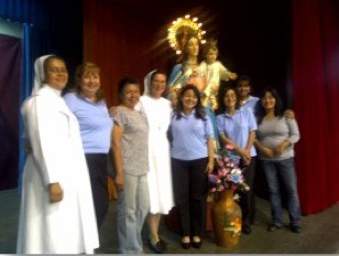 Sor Maritza Ortiz en Guatemala. 