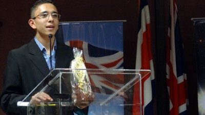 Juan Pablo Alfaro. Exalumno salesiano. 