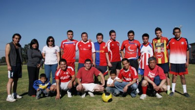 Fútbol en la Mesoaméricana de Xela.