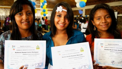 Graduaciones de los talleres Campo Cielo. Honduras. 