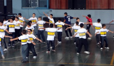 Día de la familia en el colegio salesiano Don Bosco. 