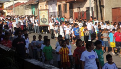 Oratorio en Nicaragua. 