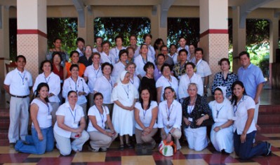 Reunión anual de exalumnas salesianas. 