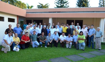 P. Esteban Ortiz visitó Centroamérica. 
