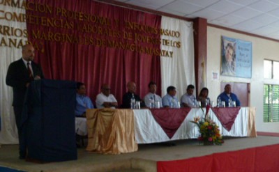 inauguración de Proyecto CODESPA. Nicaragua.