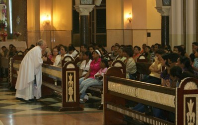 P. Felix Serrano celebró la novena de Don Bosco en Panamá.