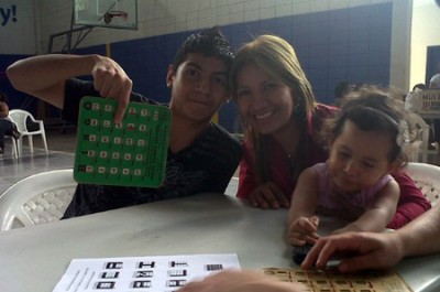 Bingo familiar pro construcción Parroquia María Auxiliadora. 