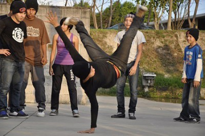 Inauguración de Breakdance. 