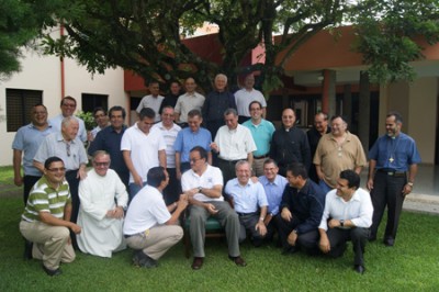 Directores salesianos  de Centroamérica.