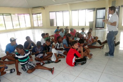 Grupo de Primera Comuni&oacute;n. Panam&aacute;.