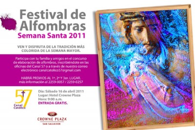 Consurso de alfombra 2011.