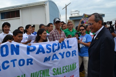 Don Pascual fue recibido por el MJS de Nicaragua.