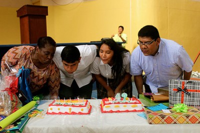 Cumpleaños del P. Cano. 