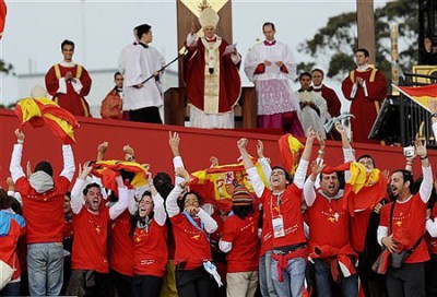 Alegría en la invitación oficial del Papa para la jornada del 2011.