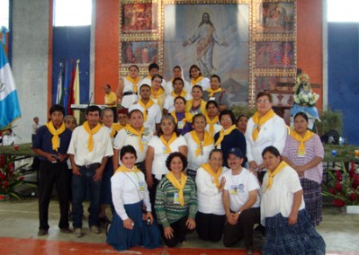 Retiro misionero en Carchá.