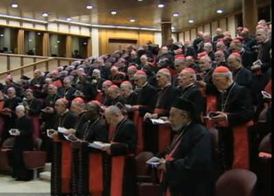Reunión mundial de obispos. 