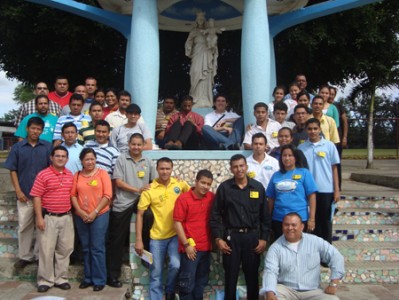 Grupo de colaboradores de Oratorios Nicaragua. 