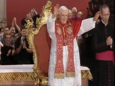 Ultimas actividades del Papa Benedicto en el 2010.