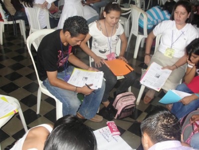 Jovenes del MJS de Nicaragua se reunieron en encuentro.