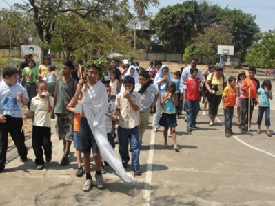 Vía Crucis del Oratorio Mamá Margarita.