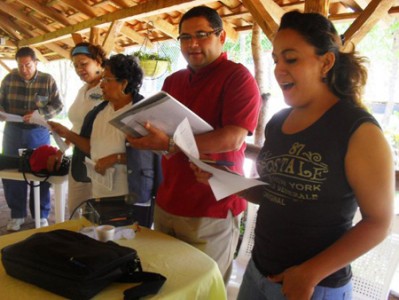 Convivencia de la comisión central centenario en Estelí. 