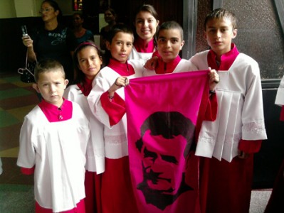 Acólitos en Jubileo Mariano.