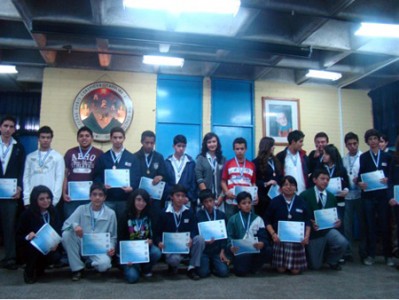 Medallistas  Liceo Guatemala. 