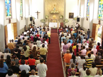 Celebración de sor María Romero en Costa Rica. 