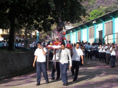 Ciudad de los NIños celebra a Don Bosco. 