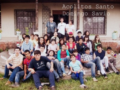 Acólitos de la Parroquia San Juan Bosco. 