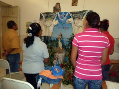 Celebración a la Inmaculada Concepcón de María.