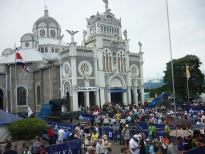 Celebración de la Virgen de Los Ángeles. 