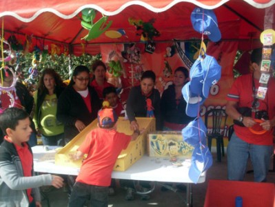 Kermesse en el Colegio Don Bosco. 