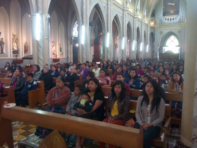 Día de la madre en Xela.